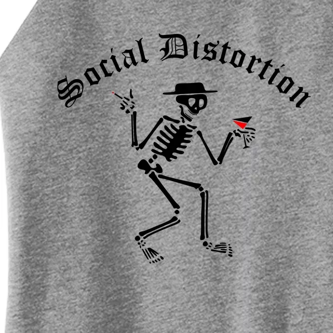 Social Distortion Skeleton Women’s Perfect Tri Rocker Tank