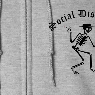 Social Distortion Skeleton Full Zip Hoodie