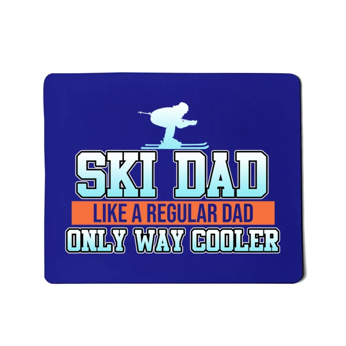 Ski Dad Skiing Skier Snowboard Winter Sports Graphic Gift Mousepad