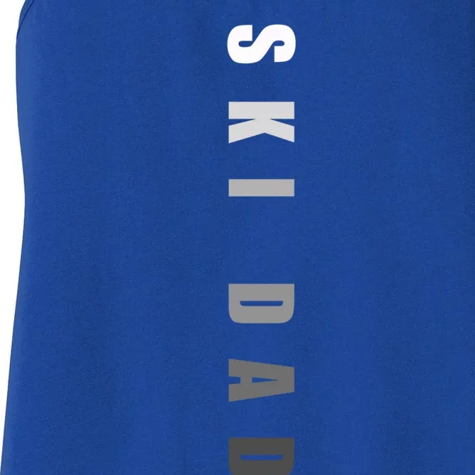 Ski Dad Ski Gift Women's Racerback Tank