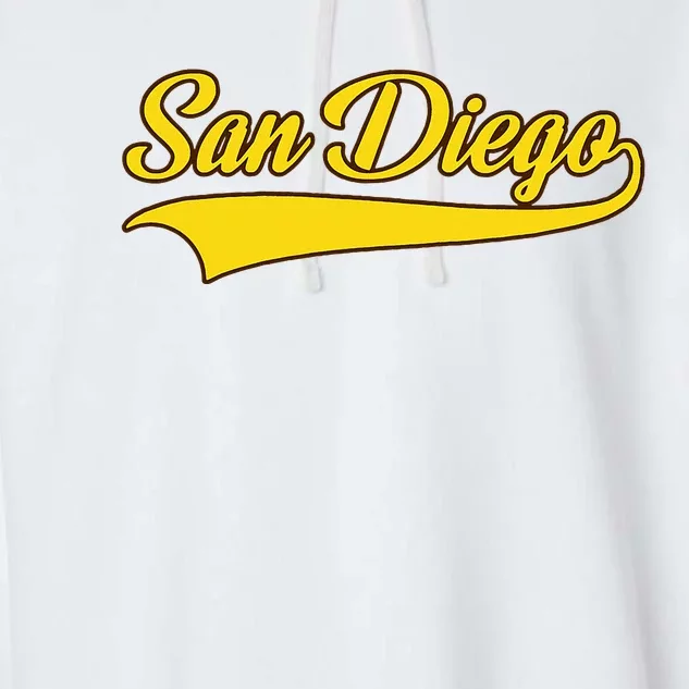 San Diego Garment-Dyed Fleece Hoodie