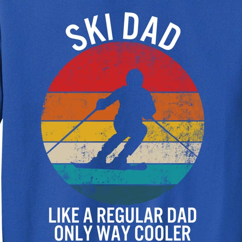 Ski Dad Sweater Fathers Day Daddy Papa Grandpa Cooler Gift Sweatshirt