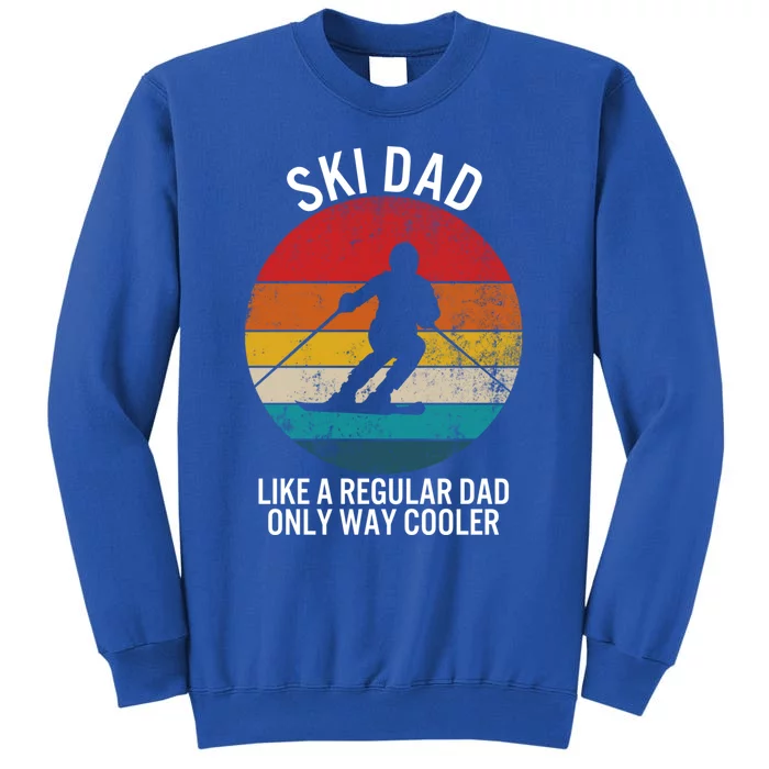 Ski Dad Sweater Fathers Day Daddy Papa Grandpa Cooler Gift Sweatshirt