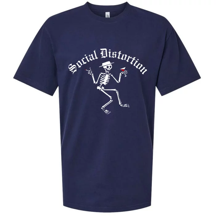 Social Distortion Skelly Sueded Cloud Jersey T-Shirt