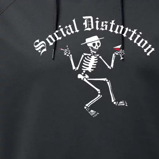 Social Distortion Performance Fleece Hoodie