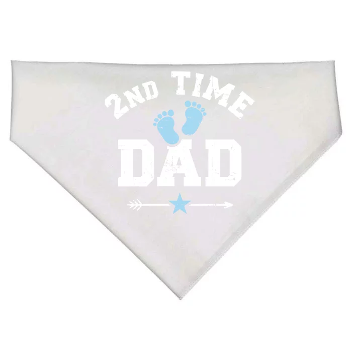 Ski Dad Sweater Fathers Day Favorite Ski Buddies Call Me Dad Cute Gift USA-Made Doggie Bandana