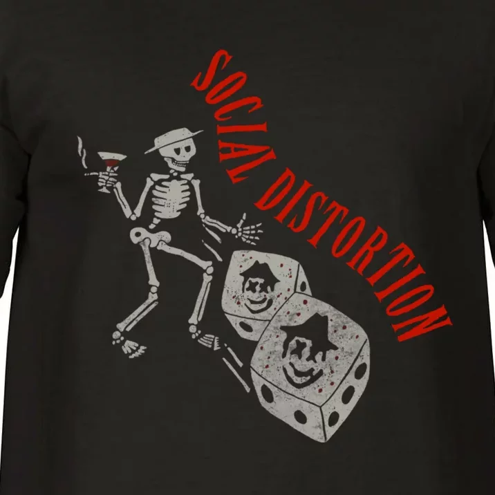 Social Distortion Skelly Dice Comfort Colors T-Shirt