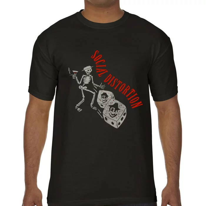 Social Distortion Skelly Dice Comfort Colors T-Shirt