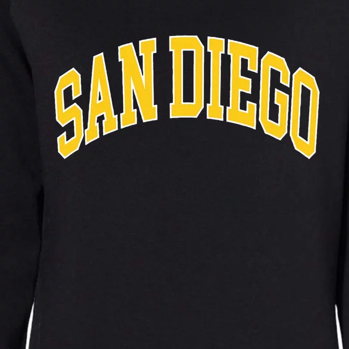 San Diego Womens California Wash Sweatshirt