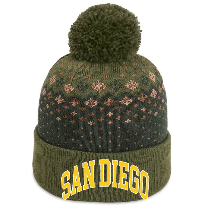 San Diego The Baniff Cuffed Pom Beanie