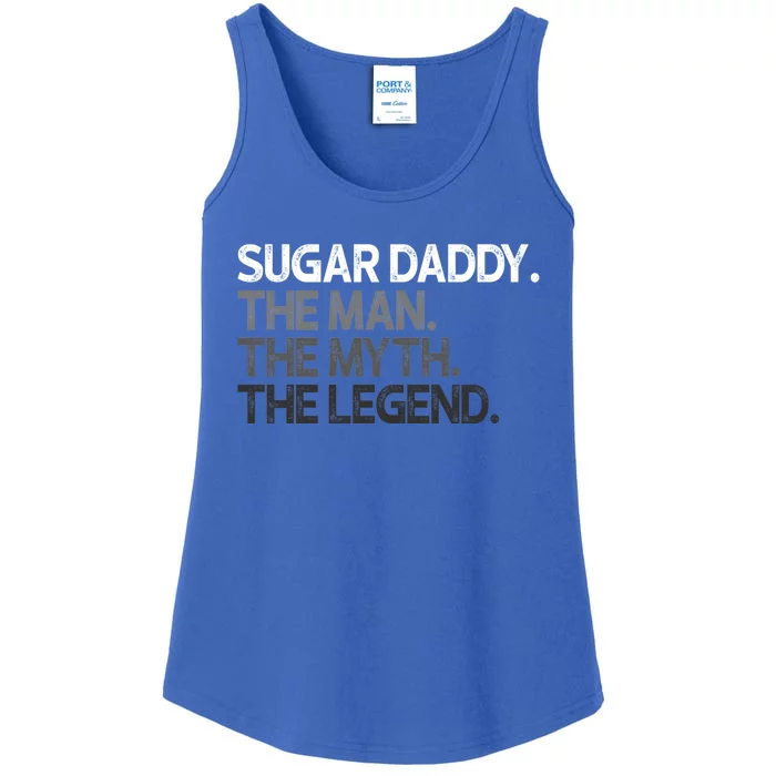 Sugar Daddy Sugardaddy The Myth Legend Gift Meaningful Gift Ladies Essential Tank