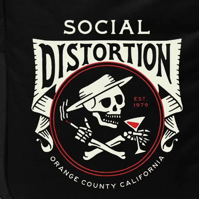 Social Distortion Skelly Circle Impact Tech Backpack