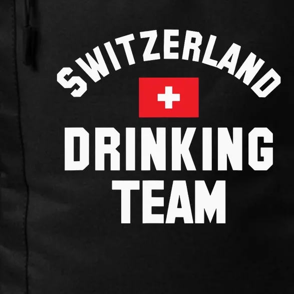 Switzerland Drinking Team For Switzerland Sports Fans Daily Commute Backpack