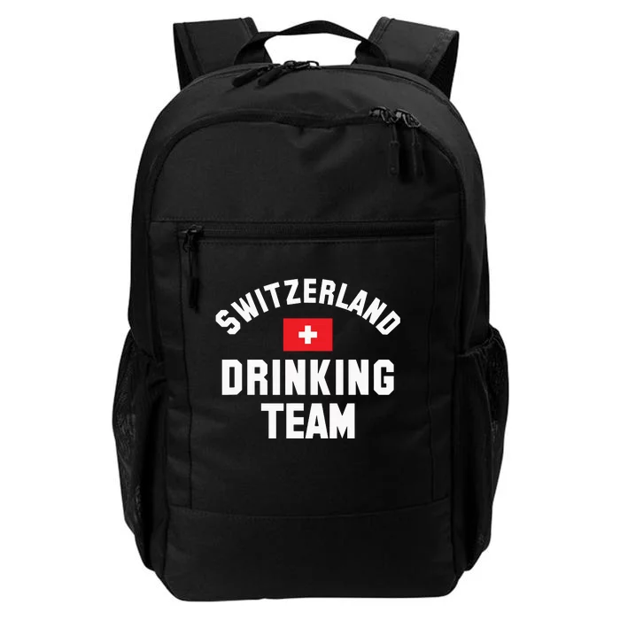 Switzerland Drinking Team For Switzerland Sports Fans Daily Commute Backpack