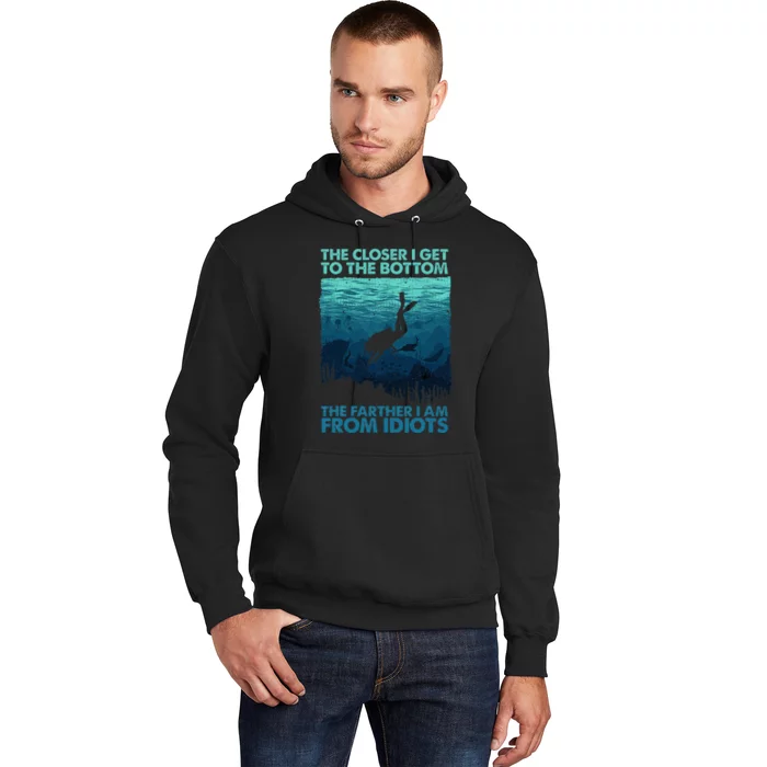 Scuba Diving Themed Art Scuba Diving Hoodie