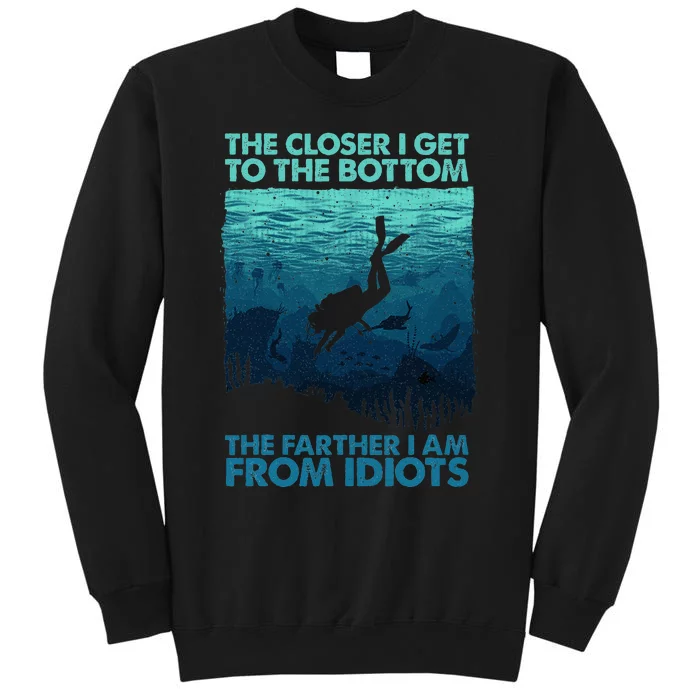 Scuba Diving Themed Art Scuba Diving Sweatshirt