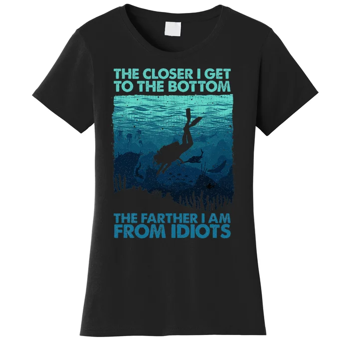 Scuba Diving Themed Art Scuba Diving Women's T-Shirt