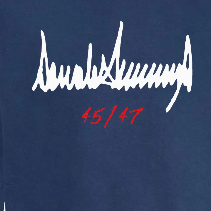 Signed Donald Trump 4547 Garment-Dyed Sweatshirt