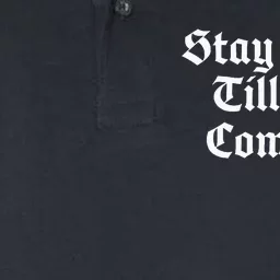 Stay Down Till You Come Up Softstyle Adult Sport Polo