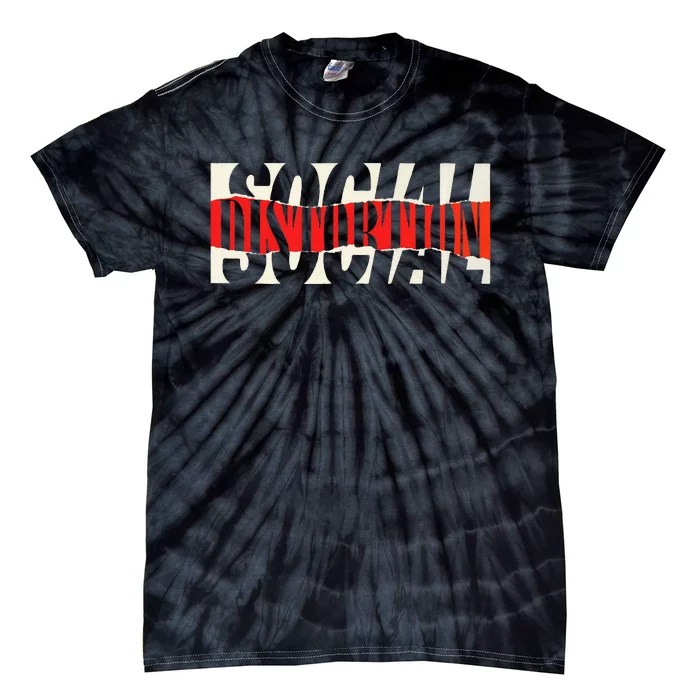 Social Distortion Torn Logo Tie-Dye T-Shirt