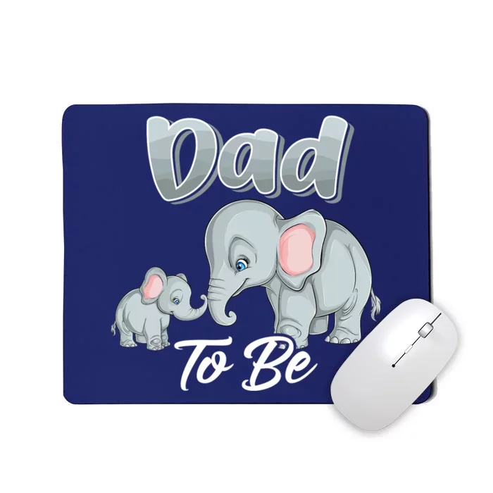 Soon Dad To Be Elephants For Baby Shower Gender Reveal Mousepad