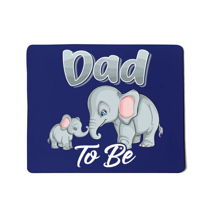 Soon Dad To Be Elephants For Baby Shower Gender Reveal Mousepad