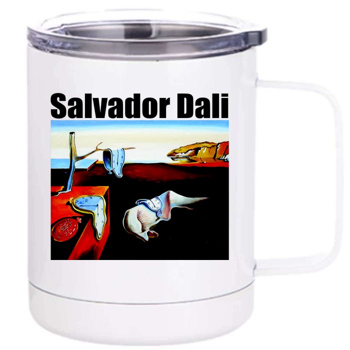 Salvador Dali The Persistence Of Memory 1931 Front & Back 12oz Stainless Steel Tumbler Cup