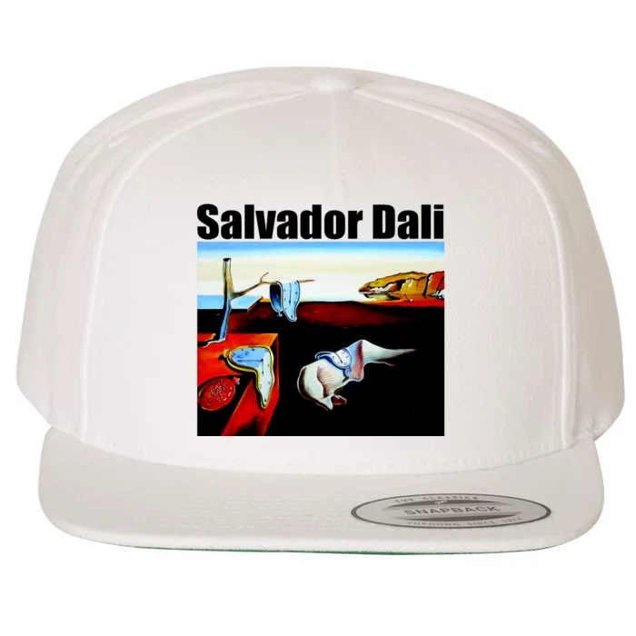 Salvador Dali The Persistence Of Memory 1931 Wool Snapback Cap