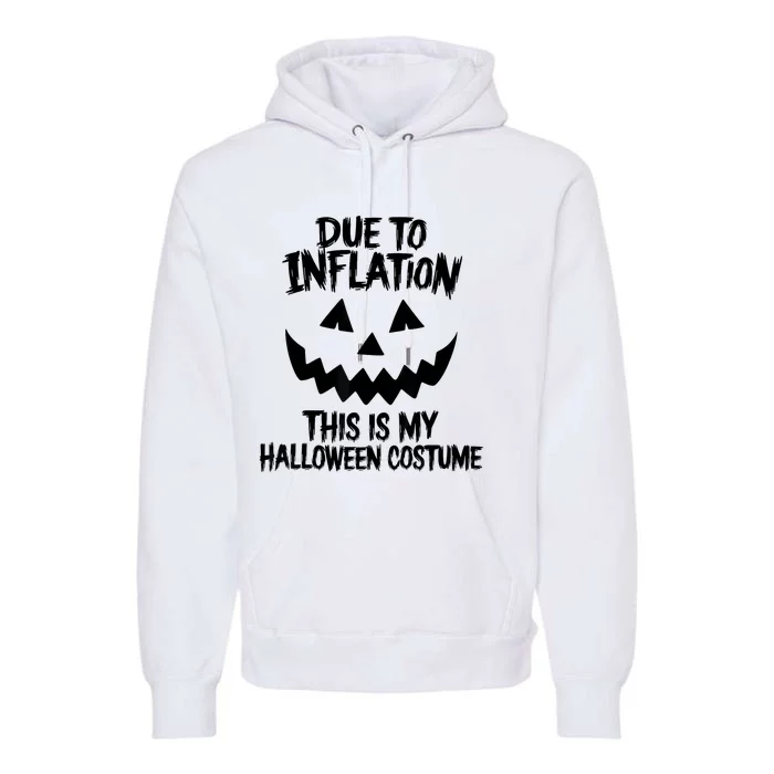 Stagflation Due To Inflation This Is My Halloween Costume Premium Hoodie