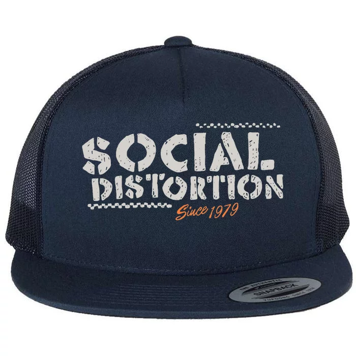 Social Distortion Taxi Flat Bill Trucker Hat