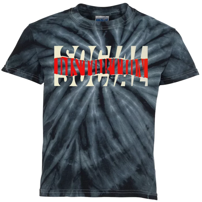 Social Distortion Torn Logo Kids Tie-Dye T-Shirt