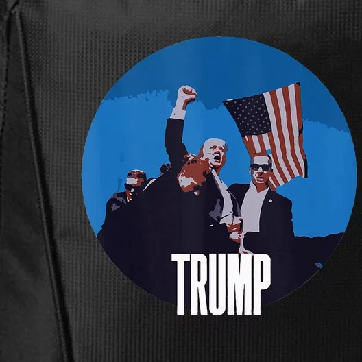 Support Donald Trump 2024 Presidential Election Campaign City Backpack