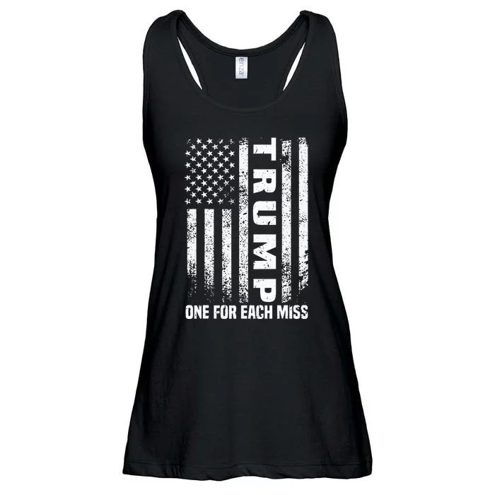 Support Donald Trump One For Each Miss Trump Ladies Essential Flowy Tank