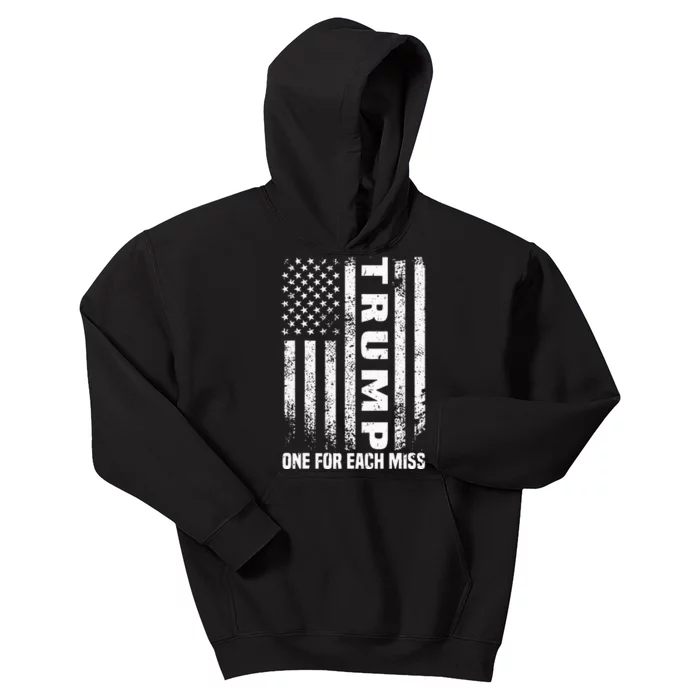 Support Donald Trump One For Each Miss Trump Kids Hoodie