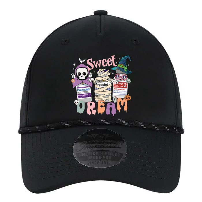 Sweet Dream Team Intensive Scare Unit Icu Rn Nurse Halloween Great Gift Performance The Dyno Cap