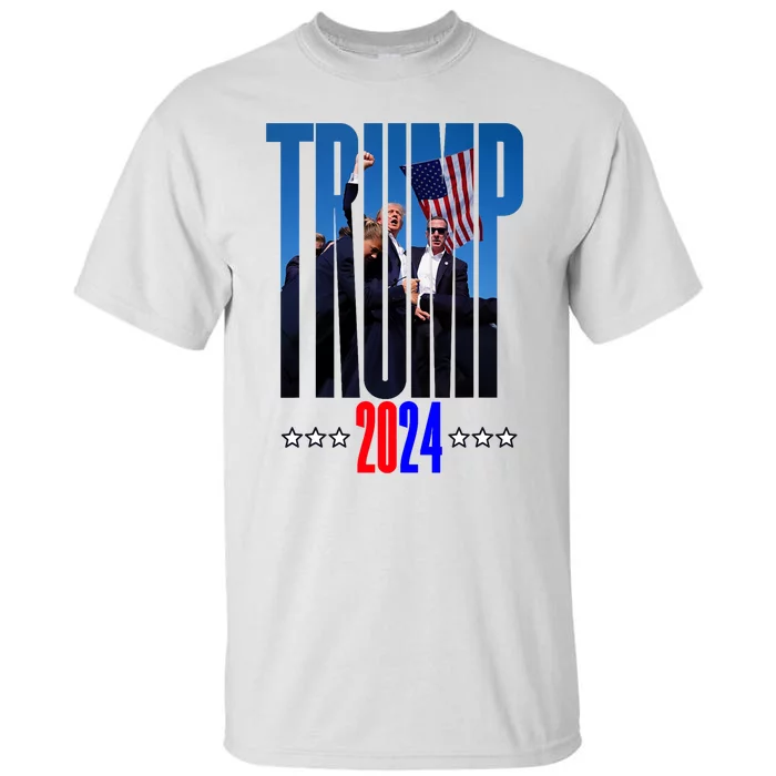 Support Donald Trump 2024 Presidential Election Campaign Tall T-Shirt