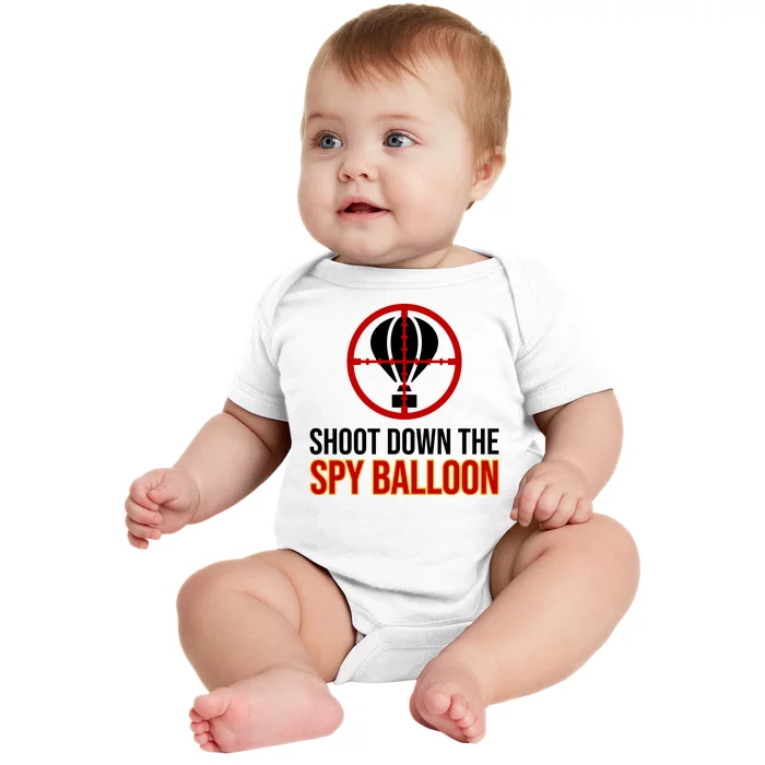 Shoot Down The Spy Balloon Political Baby Bodysuit