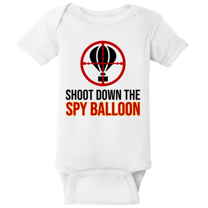 Shoot Down The Spy Balloon Political Baby Bodysuit