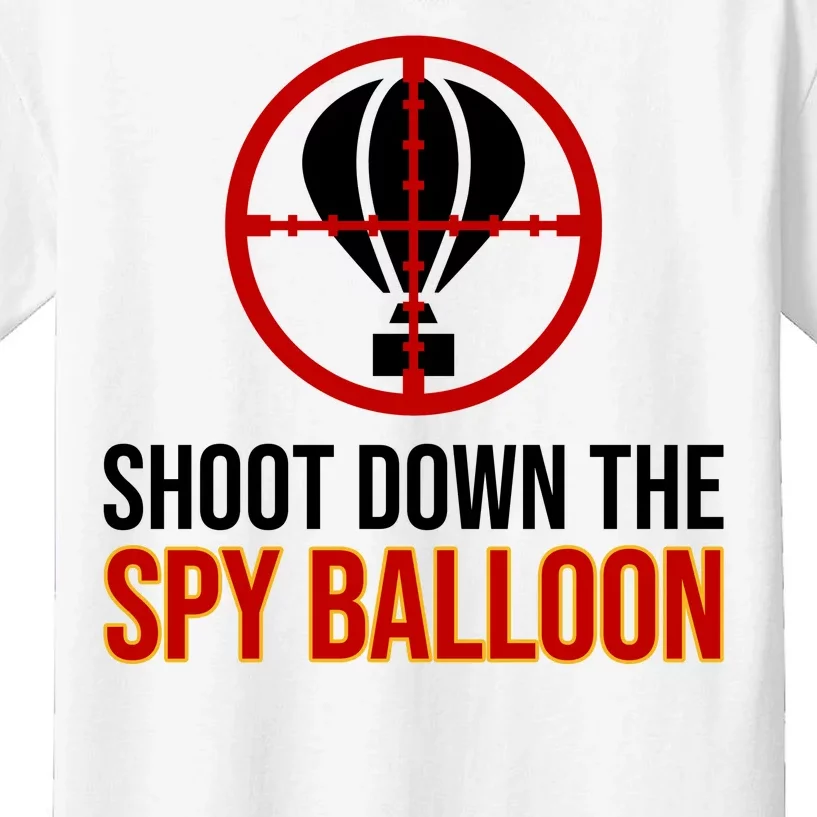 Shoot Down The Spy Balloon Political Kids T-Shirt