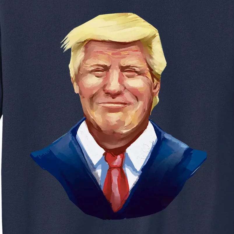 Smiling Donald Trump Portrait Sweatshirt