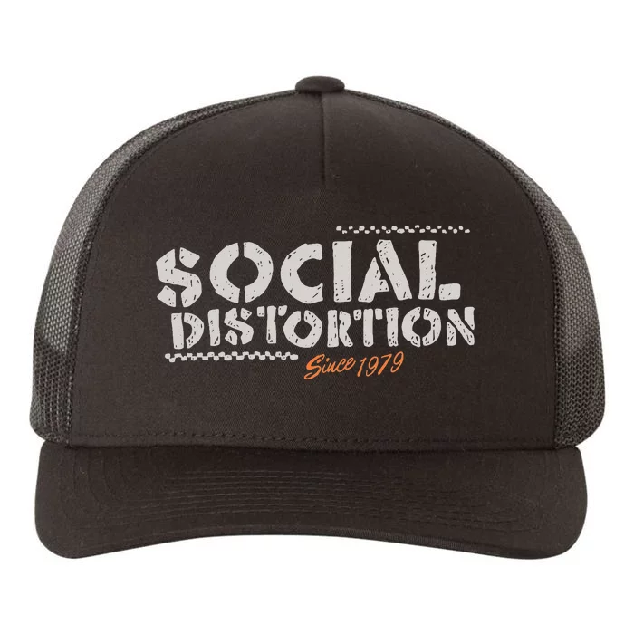 Social Distortion Taxi Yupoong Adult 5-Panel Trucker Hat