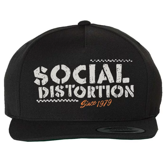 Social Distortion Taxi Wool Snapback Cap