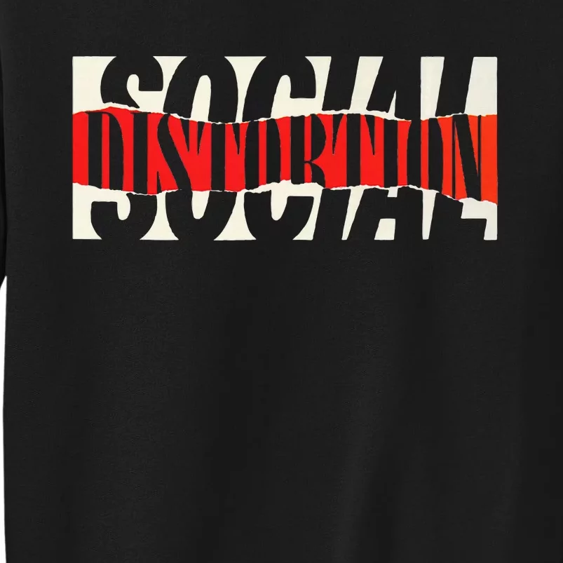 Social Distortion Torn Tall Sweatshirt