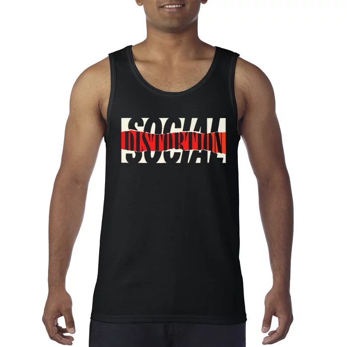 Social Distortion Torn Tank Top