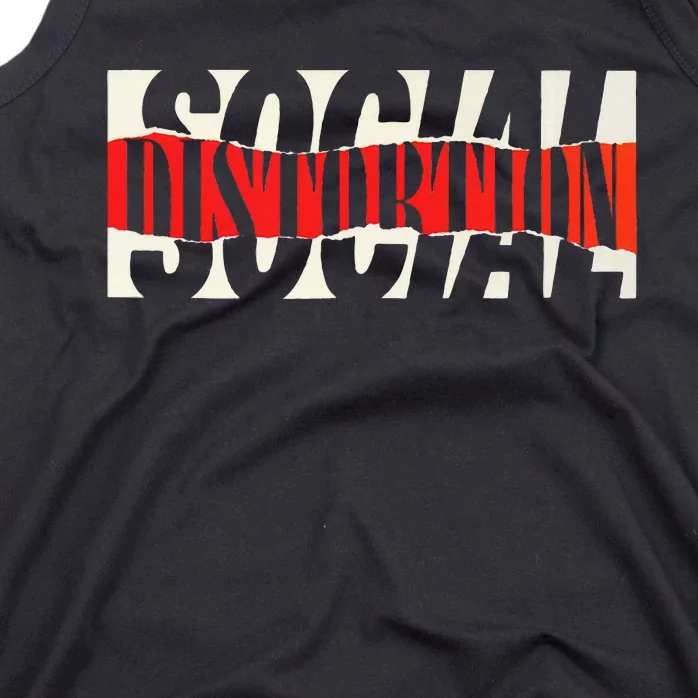 Social Distortion Torn Tank Top