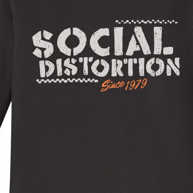 Social Distortion Taxi Baby Long Sleeve Bodysuit