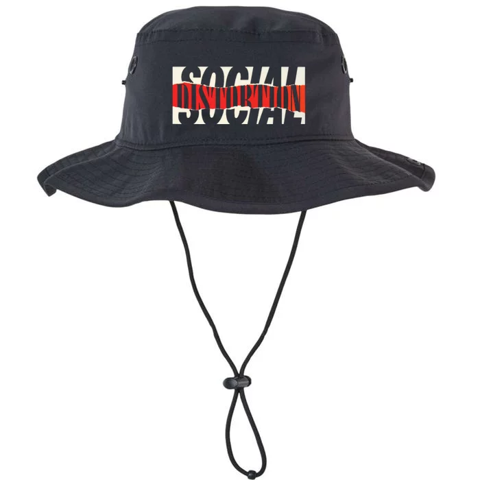 Social Distortion Torn Logo Legacy Cool Fit Booney Bucket Hat