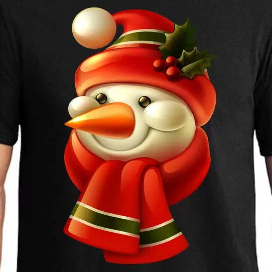 Snowman Dressed To Impress Pajama Set