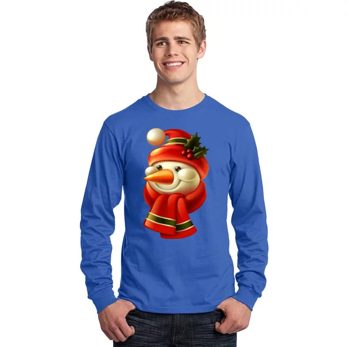 Snowman Dressed To Impress Tall Long Sleeve T-Shirt