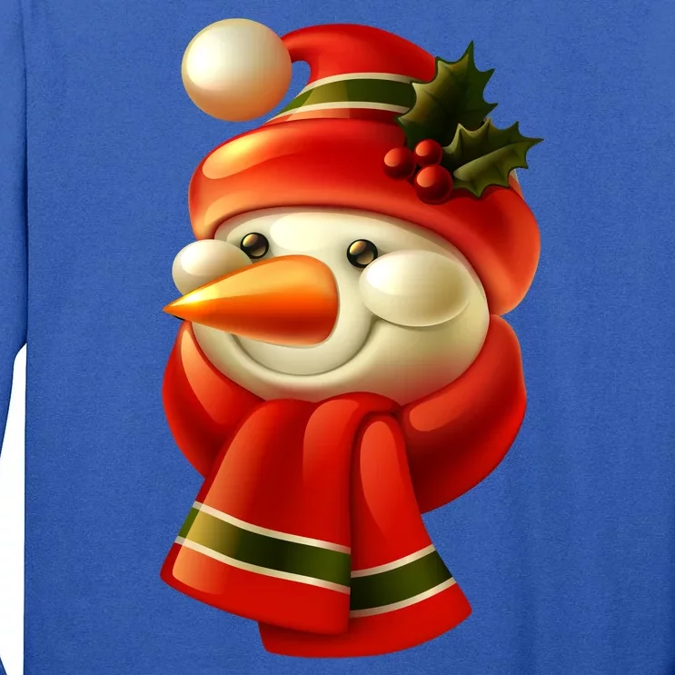 Snowman Dressed To Impress Tall Long Sleeve T-Shirt